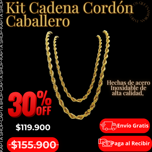 Cadena Cordón lazo